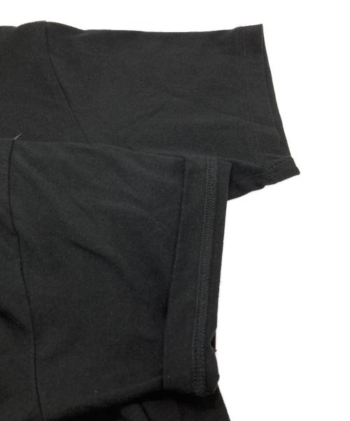 BLACK COMME des GARCONS（ブラックコムデギャルソン）BLACK COMME des GARCONS (ブラックコムデギャルソン) NIKE (ナイキ) 10 corso como (ディエチ コルソコモ) 多重スウッシュTシャツ/Multi Swoosh Tee ブラック サイズ:Lの古着・服飾アイテム