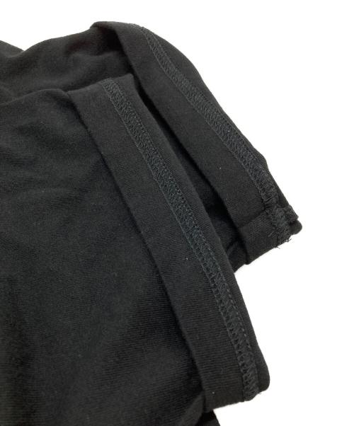 BLACK COMME des GARCONS（ブラックコムデギャルソン）BLACK COMME des GARCONS (ブラックコムデギャルソン) NIKE (ナイキ) 10 corso como (ディエチ コルソコモ) 多重スウッシュTシャツ/Multi Swoosh Tee ブラック サイズ:Lの古着・服飾アイテム