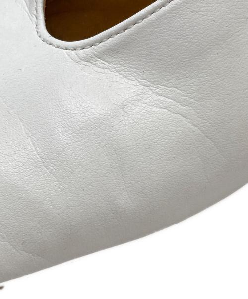 Pippichic（ピッピシック）Pippichic (ピッピシック) AMBER スクエアトゥ シューズ / AMBER Square-Toe Shoes ホワイト サイズ:23の古着・服飾アイテム