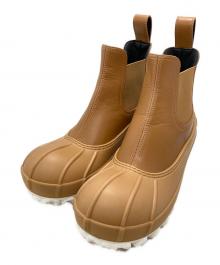 STELLA McCARTNEY（ステラマッカートニー）の古着「Duck City Chelsea Boots/ダックシティチェルシーブーツ」｜ブラウン