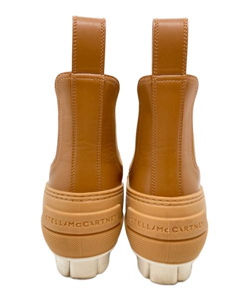 STELLA McCARTNEY（ステラマッカートニー）STELLA McCARTNEY (ステラマッカートニー) Duck City Chelsea Boots/ダックシティチェルシーブーツ ブラウン サイズ:38の古着・服飾アイテム