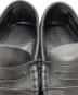 中古・古着 PARABOOT (パラブーツ) CORAUXコインローファー/コローコインローファー ブラック サイズ:9：18000円