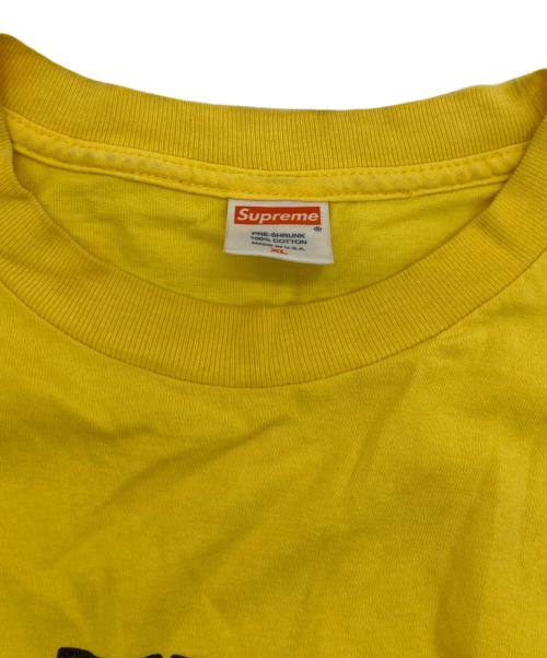 SUPREME（シュプリーム）SUPREME (シュプリーム) PUBLIC ENEMY (パブリック エネミー) public enemy Tee イエロー サイズ:XLの古着・服飾アイテム