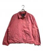 POLO RALPH LAURENポロ・ラルフローレン）の古着「90'S スイングトップ/ 90s Swing-top Jacket」｜ピンク
