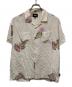 stussy（ステューシー）の古着「開襟レーヨンS/Sシャツ」｜ホワイト