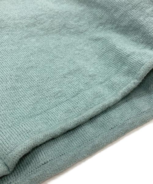 STONE ISLAND（ストーンアイランド）STONE ISLAND (ストーンアイランド) コットンナイロン 14ゲージクルーネックニット セーター/Crew neck sweater ブルー サイズ:XXLの古着・服飾アイテム
