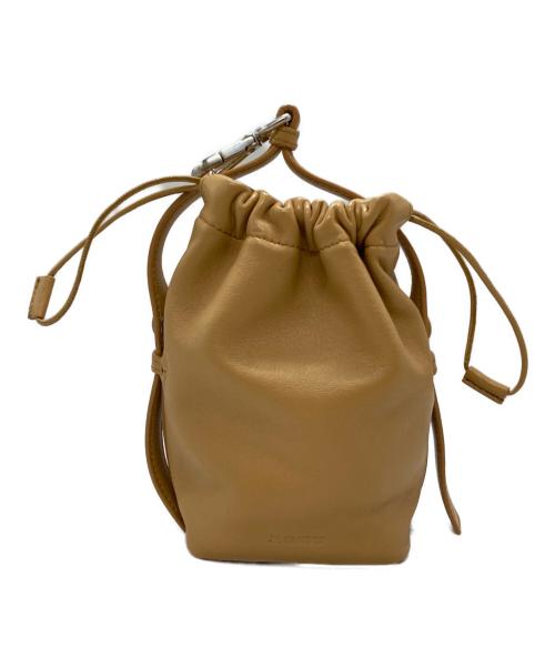 JIL SANDER（ジルサンダー）JIL SANDER (ジルサンダー) Drawstring Hook Pouch/ドローストリング フック ポーチ ベージュ サイズ:不明の古着・服飾アイテム