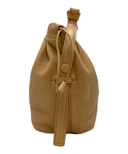 JIL SANDER（ジルサンダー）JIL SANDER (ジルサンダー) Drawstring Hook Pouch/ドローストリング フック ポーチ ベージュ サイズ:不明の古着・服飾アイテム