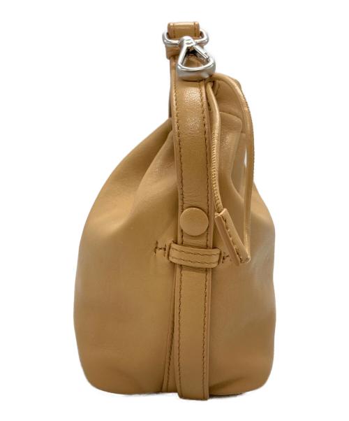 JIL SANDER（ジルサンダー）JIL SANDER (ジルサンダー) Drawstring Hook Pouch/ドローストリング フック ポーチ ベージュ サイズ:不明の古着・服飾アイテム