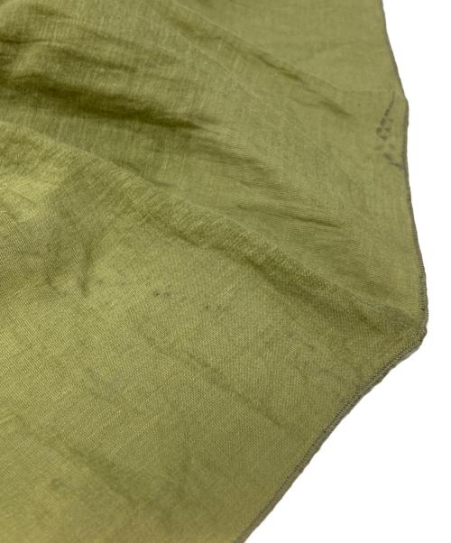 DRAWER（ドゥロワー）DRAWER (ドゥロワー) ボリュームラップスカート/Volume wrap skirt グリーン サイズ:ーの古着・服飾アイテム