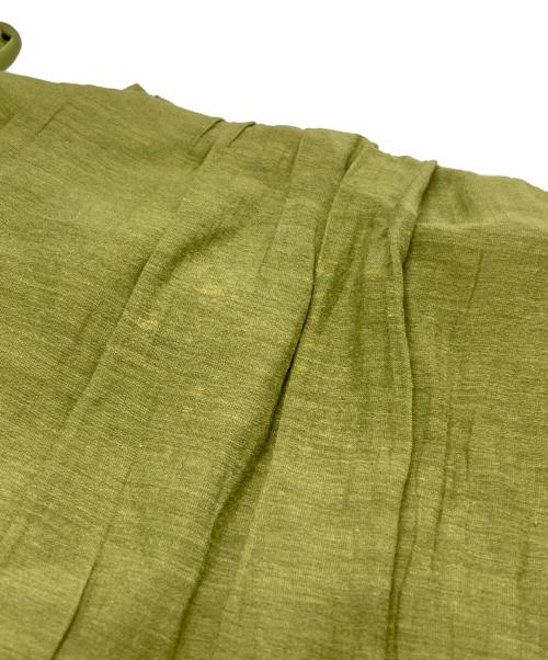 DRAWER（ドゥロワー）DRAWER (ドゥロワー) ボリュームラップスカート/Volume wrap skirt グリーン サイズ:ーの古着・服飾アイテム