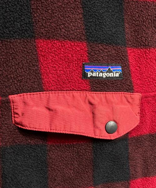 Patagonia（パタゴニア）Patagonia (パタゴニア) ライトウェイトシンチラスナップT/Lightweight Synchilla Snap-T Pullover レッド サイズ:Lの古着・服飾アイテム
