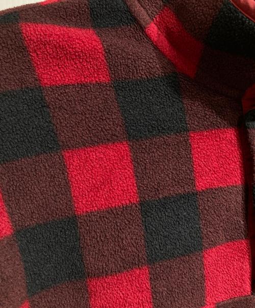 Patagonia（パタゴニア）Patagonia (パタゴニア) ライトウェイトシンチラスナップT/Lightweight Synchilla Snap-T Pullover レッド サイズ:Lの古着・服飾アイテム