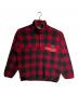 Patagonia（パタゴニア）の古着「ライトウェイトシンチラスナップT/Lightweight Synchilla Snap-T Pullover」｜レッド