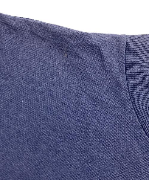 stussy（ステューシー）stussy (ステューシー) 90sプリントTシャツ ネイビー サイズ:Mの古着・服飾アイテム