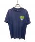 stussy（ステューシー）の古着「90sプリントTシャツ」｜ネイビー