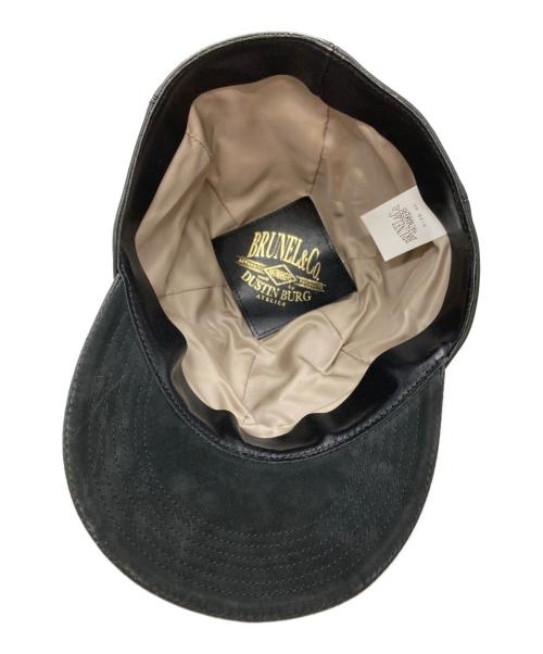 BRUNEL&Co.（ブルーネル）BRUNEL&Co. (ブルーネル) レザーキャップ/