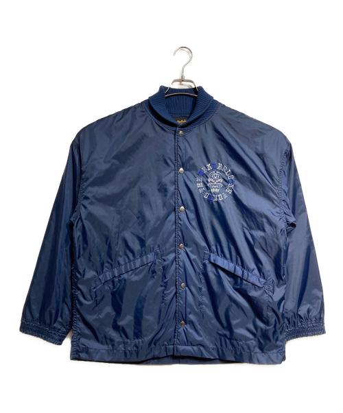 TENDERLOIN（テンダーロイン）TENDERLOIN (テンダーロイン) NYLON RIB JKT/ナイロンリブジャケット ネイビー サイズ:Lの古着・服飾アイテム