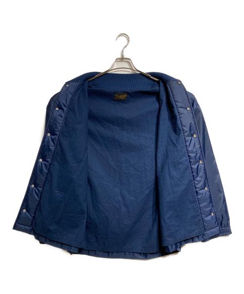 TENDERLOIN（テンダーロイン）TENDERLOIN (テンダーロイン) NYLON RIB JKT/ナイロンリブジャケット ネイビー サイズ:Lの古着・服飾アイテム