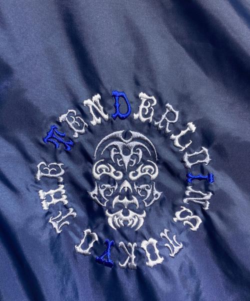 TENDERLOIN（テンダーロイン）TENDERLOIN (テンダーロイン) NYLON RIB JKT/ナイロンリブジャケット ネイビー サイズ:Lの古着・服飾アイテム