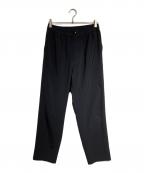 HYKEハイク）の古着「テーパードスラックス/Tapered slacks」｜ブラック