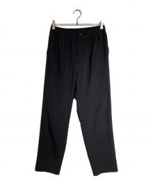 HYKE（ハイク）の古着「テーパードスラックス/Tapered slacks」｜ブラック