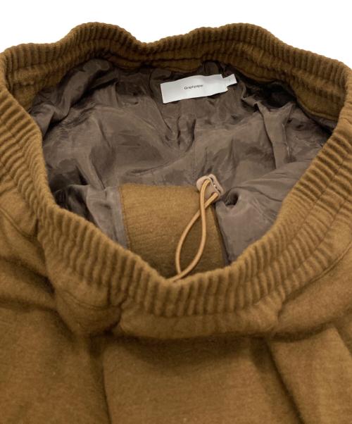 Graphpaper（グラフペーパー）Graphpaper (グラフペーパー) Wool Smooth Flannel Easy Wide Pants/ウールフランネルイージーワイドパンツ ブラウン サイズ:1の古着・服飾アイテム
