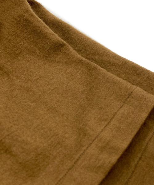 Graphpaper（グラフペーパー）Graphpaper (グラフペーパー) Wool Smooth Flannel Easy Wide Pants/ウールフランネルイージーワイドパンツ ブラウン サイズ:1の古着・服飾アイテム