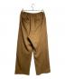 Graphpaper (グラフペーパー) Wool Smooth Flannel Easy Wide Pants/ウールフランネルイージーワイドパンツ ブラウン サイズ:1：18000円