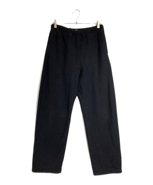 AURALEE（オーラリー）AURALEE (オーラリー) SMOOTH SOFT BD SWEAT PANTS/スウェットパンツ ブラック サイズ:3の古着・服飾アイテム