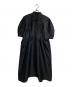CLANE（クラネ）の古着「FORM SLEEVE ONEPIECE/フォームスリーブワンピース」｜ブラック