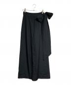 Mame Kurogouchiマメクロゴウチ）の古着「ワイドパンツ/Wide Pants」｜ブラック