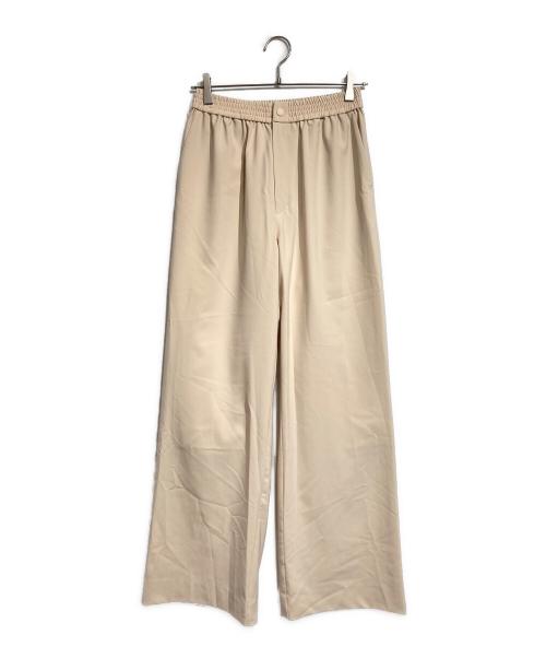 HYKE（ハイク）HYKE (ハイク) STRETCH WIDE LEG PANTS/ストレッチワイドレッグパンツ ピンク サイズ:3の古着・服飾アイテム