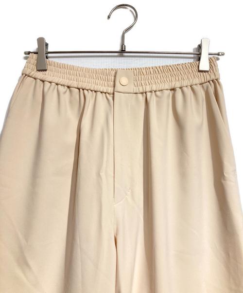 HYKE（ハイク）HYKE (ハイク) STRETCH WIDE LEG PANTS/ストレッチワイドレッグパンツ ピンク サイズ:3の古着・服飾アイテム