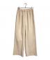 HYKE（ハイク）の古着「STRETCH WIDE LEG PANTS/ストレッチワイドレッグパンツ」｜ピンク