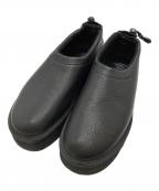 toshinosuke takegaharaトシノスケ タケガハラ）の古着「BSMOC GLOXI CUT SOLE/モカシングロキシカット・ソール」｜ブラック