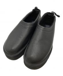 toshinosuke takegahara（トシノスケ タケガハラ）の古着「BSMOC GLOXI CUT SOLE/モカシングロキシカット・ソール」｜ブラック