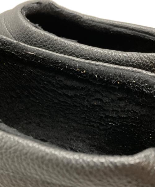toshinosuke takegahara（トシノスケ タケガハラ）TOSHINOSUKE TAKEGAHARA (トシノスケ タケガハラ) BSMOC GLOXI CUT SOLE/モカシングロキシカット・ソール ブラック サイズ:24cmの古着・服飾アイテム