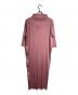 PLEATS PLEASE (プリーツプリーズ) ハイネックプリーツワンピース/High-neck pleated dress ピンク サイズ:2：40000円