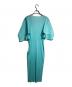 PLEATS PLEASE (プリーツプリーズ) バルーンスリーブプリーツワンピース/Balloon Sleeve Pleated Dress ブルー サイズ:3：37000円