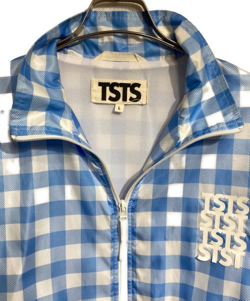 TSTS（ティーエスティーエス）TSTS (ティーエスティーエス) POLYESTER WIND TRACK JACKET/ポリエステルウィンドトラックジャケット ブルー サイズ:Lの古着・服飾アイテム