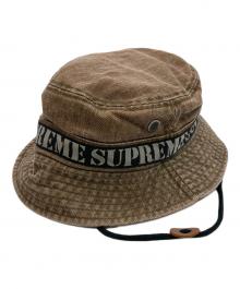 SUPREME（シュプリーム）の古着「STRNCIL WEBBING BOONIE」｜ブラウン