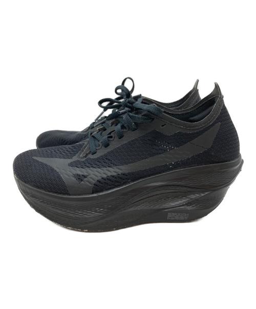 MIZUNO（ミズノ）MIZUNO (ミズノ) COMME des GARCONS (コムデギャルソン) WAVE REBELLION PRO 3/ウエーブリベリオンプロ3 ブラック サイズ:24の古着・服飾アイテム