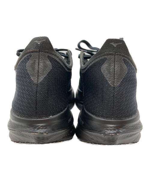 MIZUNO（ミズノ）MIZUNO (ミズノ) COMME des GARCONS (コムデギャルソン) WAVE REBELLION PRO 3/ウエーブリベリオンプロ3 ブラック サイズ:24の古着・服飾アイテム
