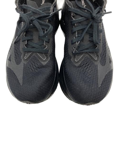MIZUNO（ミズノ）MIZUNO (ミズノ) COMME des GARCONS (コムデギャルソン) WAVE REBELLION PRO 3/ウエーブリベリオンプロ3 ブラック サイズ:24の古着・服飾アイテム