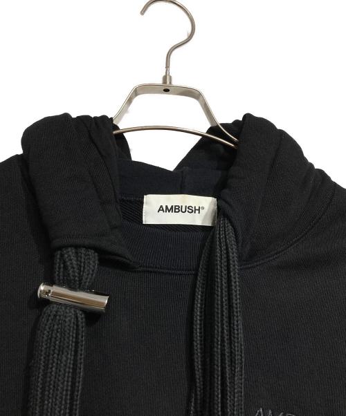 AMBUSH（アンブッシュ）AMBUSH (アンブッシュ) MULTICORD HOODIE/マルチコードフーディー ブラック サイズ:Mの古着・服飾アイテム