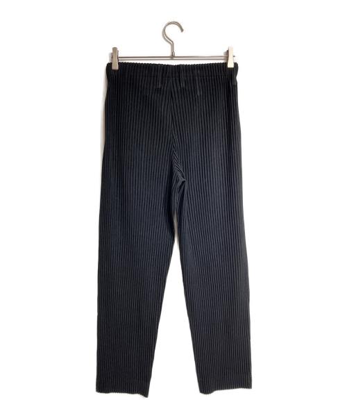 HOMME PLISSE ISSEY MIYAKE（オム プリッセ イッセイ ミヤケ）HOMME PLISSE ISSEY MIYAKE (オム プリッセ イッセイ ミヤケ) BASICSプリーツパンツ ブラック サイズ:2の古着・服飾アイテム