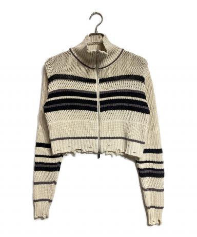 中古・古着通販】MAISON SPECIAL (メゾンスペシャル) Front Zip Mesh