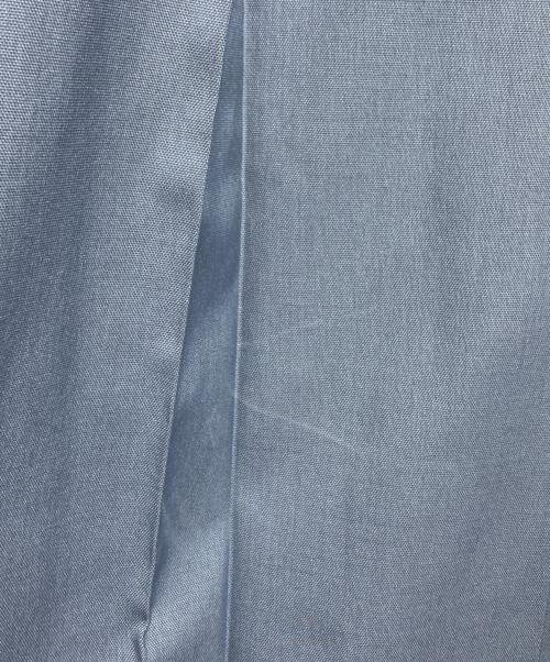 NOUNLESS（ナウンレス）NOUNLESS (ナウンレス) ダブルローウエストスカート/Double low-waist skirt ブルー サイズ:2の古着・服飾アイテム