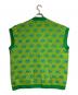 GUCCI (グッチ) GGストライプジャガードベスト/Striped Jacquard Vest グリーン サイズ:XS：40000円